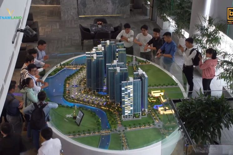 Hình ảnh TVC giới thiệu nhà mẫu Sunshine Sky City.