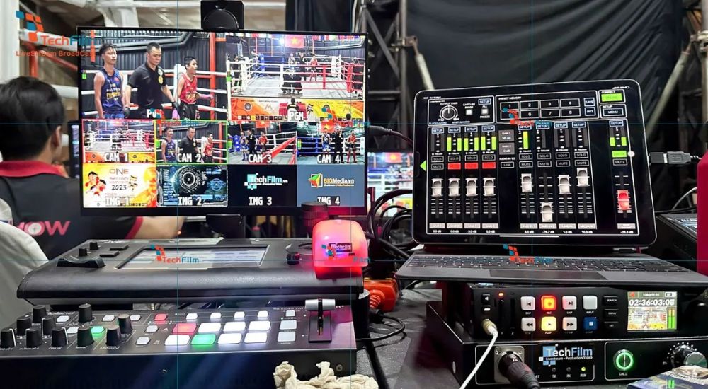 Dịch vụ livestream sự kiện uy tín với chất lượng đỉnh cao 16 Thiết bị livestream tiên tiến