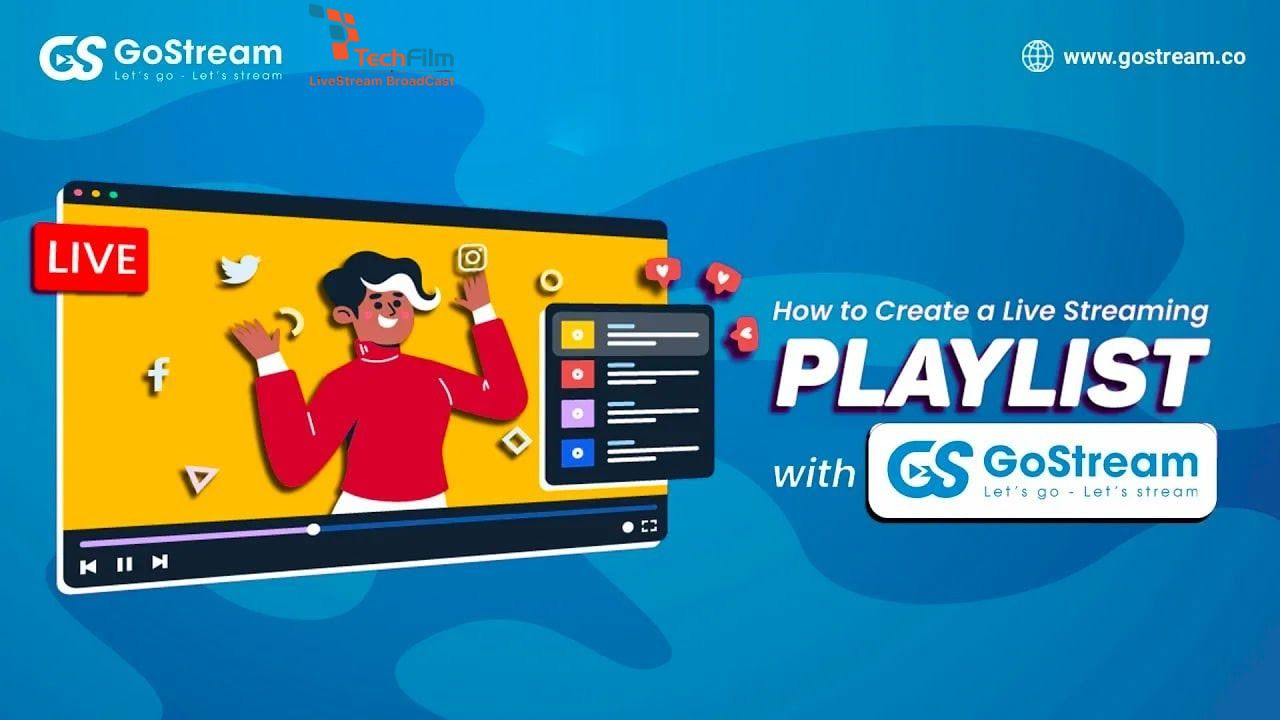 Top 10 phần mềm livestream Facebook chuyên nghiệp được yêu thích nhất 2 GoStream - Ứng dụng livestream facebook chuyên nghiệp, dễ sử dụng