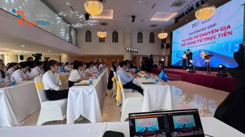 Quy trình dịch vụ chụp ảnh hội chợ triển lãm của Techfilm