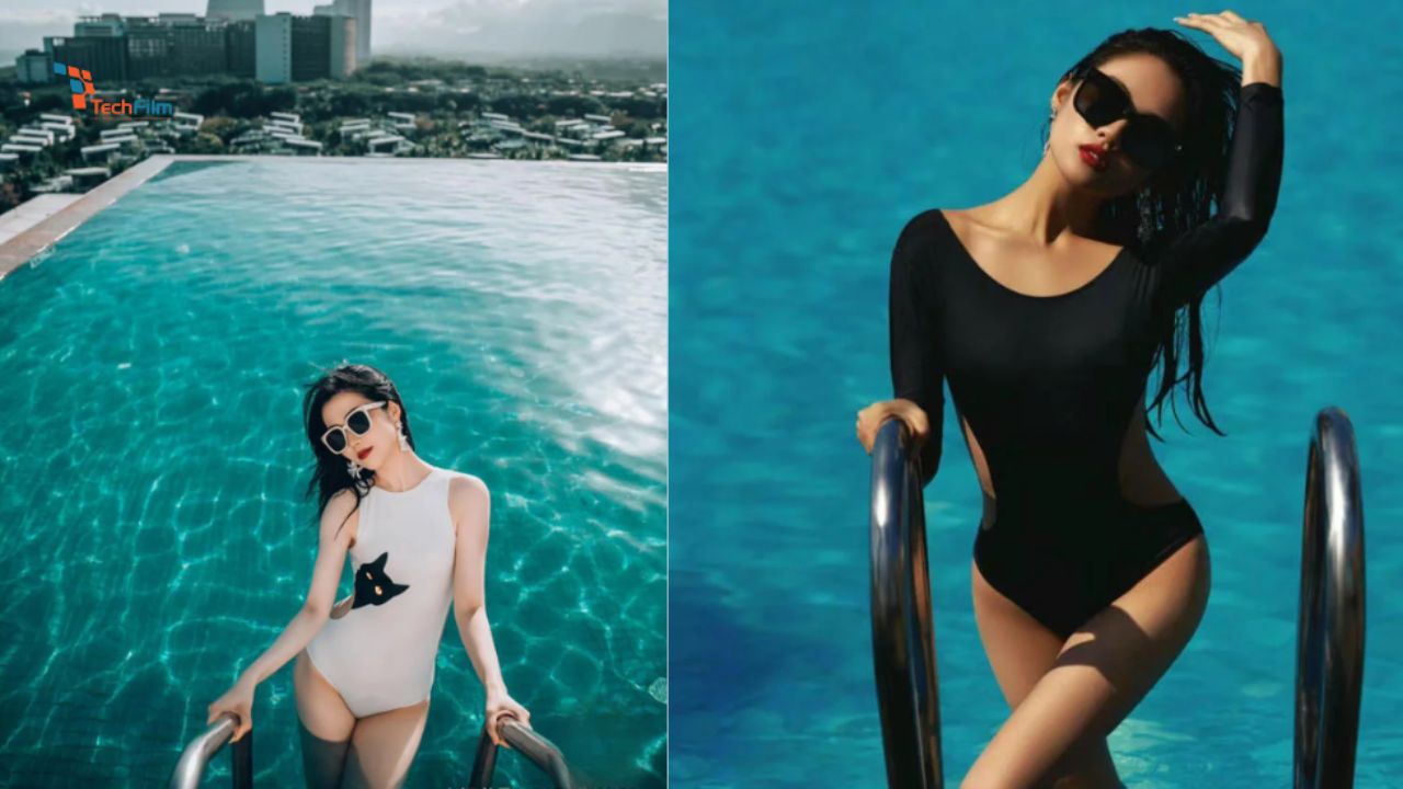 Bật Mí Cách Chụp Ảnh Bể Bơi Vô Cực Đơn Giản Nhưng Cực Cuốn 11 Chụp khi bước xuống hồ