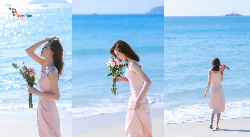 Fashion lookbook tại bờ biển