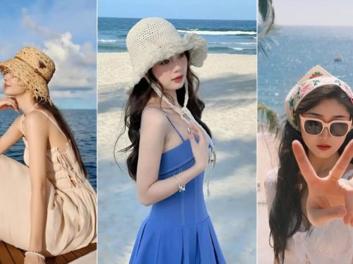 Chụp ảnh bãi biển dành cho nữ