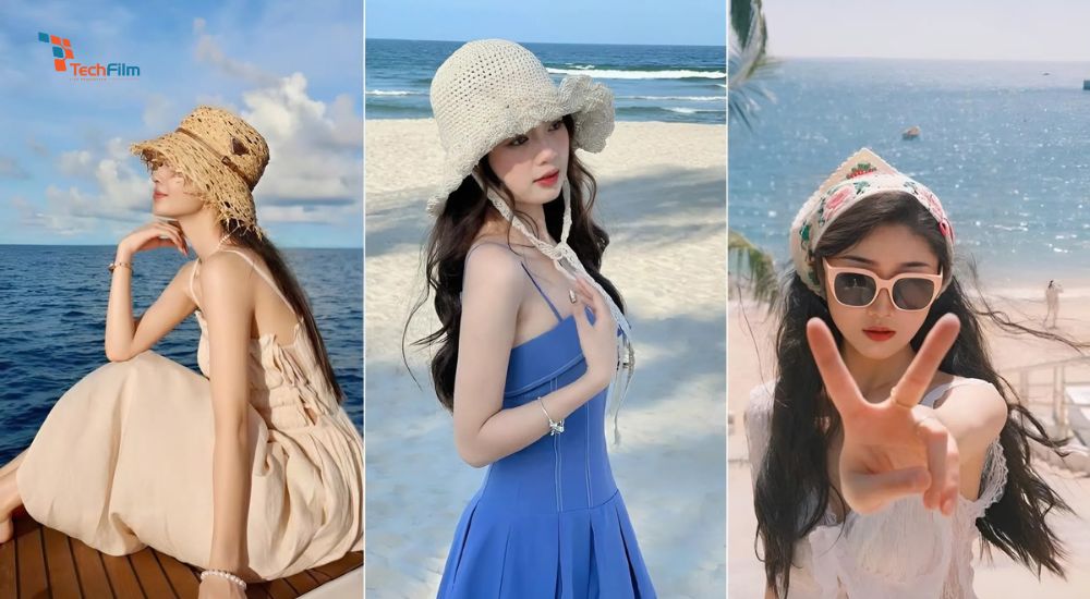 Chụp ảnh bãi biển dành cho nữ
