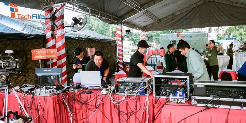 Techfilm cho thuê dịch vụ setup phim trường