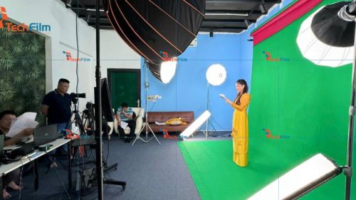 Techfilm - địa chỉ cho thuê studio phông xanh chuyên nghiệp