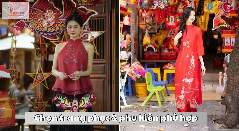 Bật mí cho nàng 15 concept chụp ảnh Trung Thu lung linh 2025 20 Chọn trang phục và phụ kiện phù hợp concept