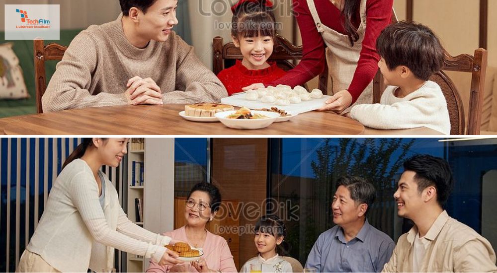 Bật mí cho nàng 15 concept chụp ảnh Trung Thu lung linh 2025 3 Concept phá cỗ Trung Thu