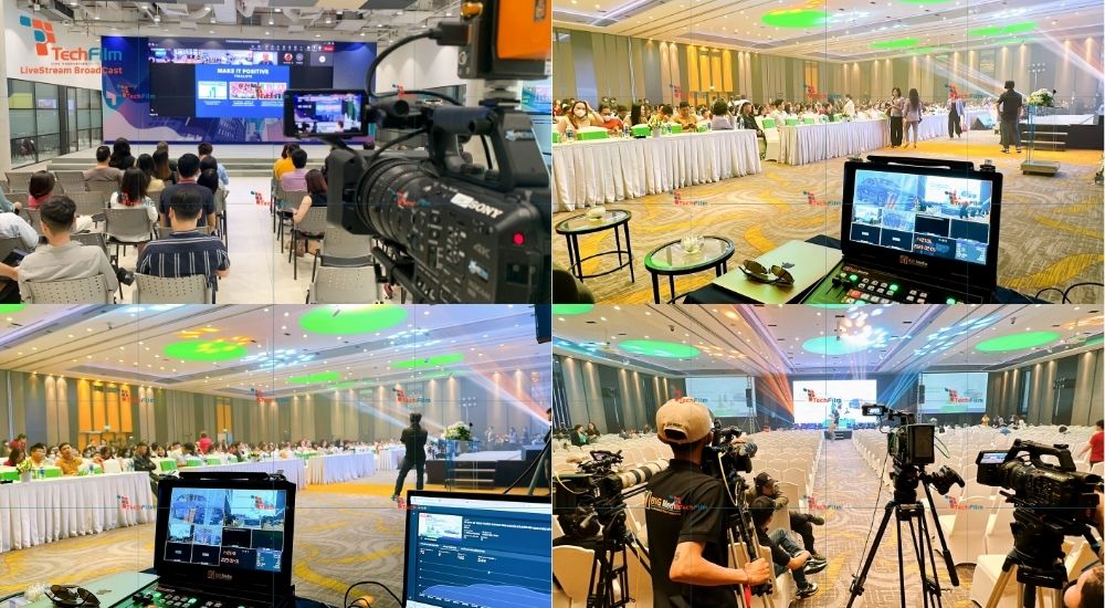 Hậu trường một buổi livestream sự kiện