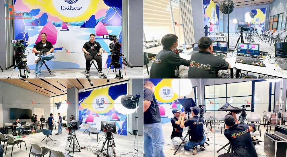Hậu trường một buổi livestream