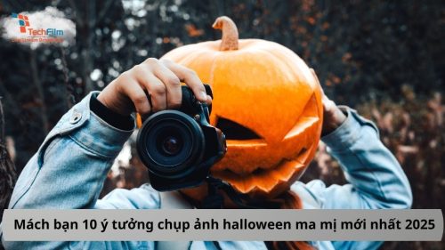 chụp ảnh halloween