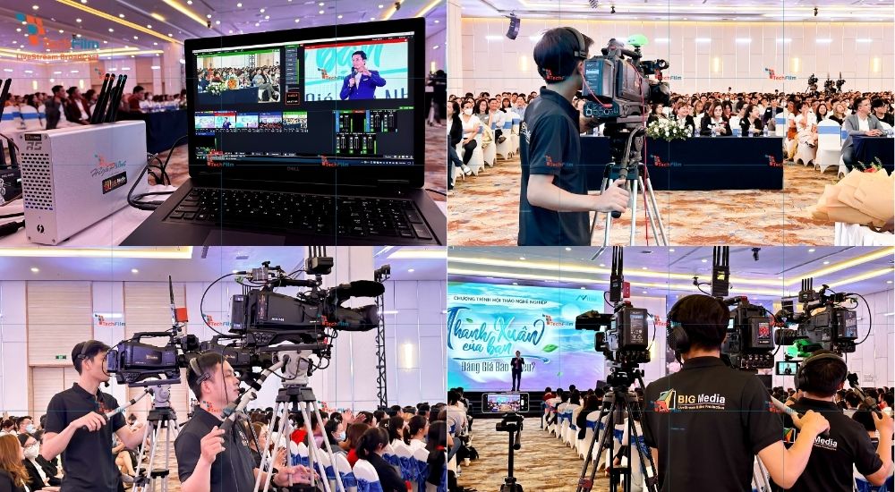 Techfilm cung cấp dịch vụ livestream chuyên nghiệp