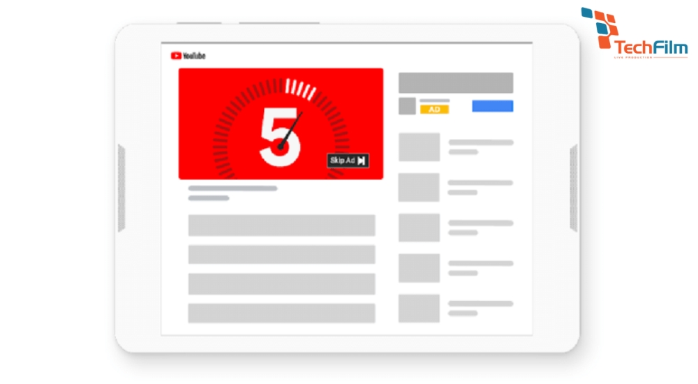 Skippable In-Stream Ads là dạng iTVC cho phép người xem bỏ qua quảng cáo sau 5 giây